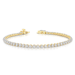 2 Ctw Buttercup Diamond Tennis Bracelet