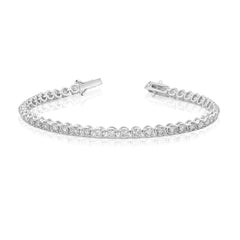 4 Ctw Buttercup Diamond Tennis Bracelet